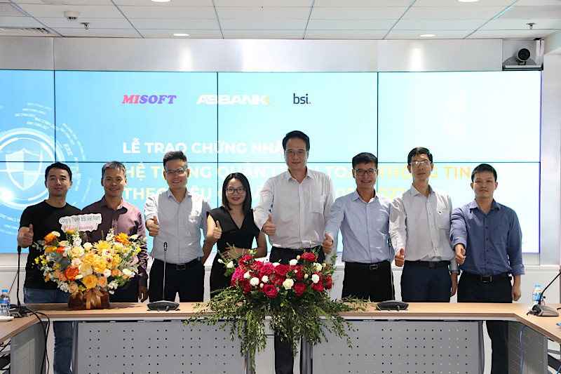 Ngân hàng đầu tiên đạt chứng nhận ISO 27001:2022 về An toàn thông tin